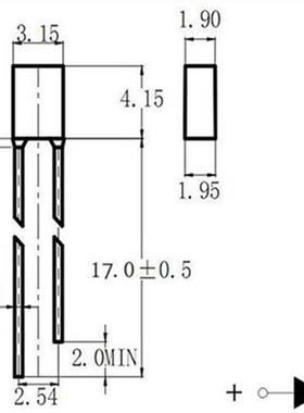 234 白发红色 蓝色 绿色 白色 黄色 2*3*4方形LED灯珠发光二极管