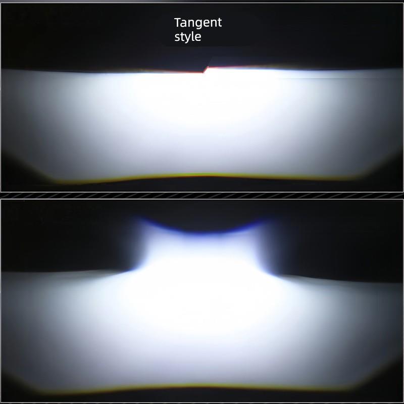 LED双光杯透镜激光改装汽车大灯套装双光透镜通用无损安装前照灯