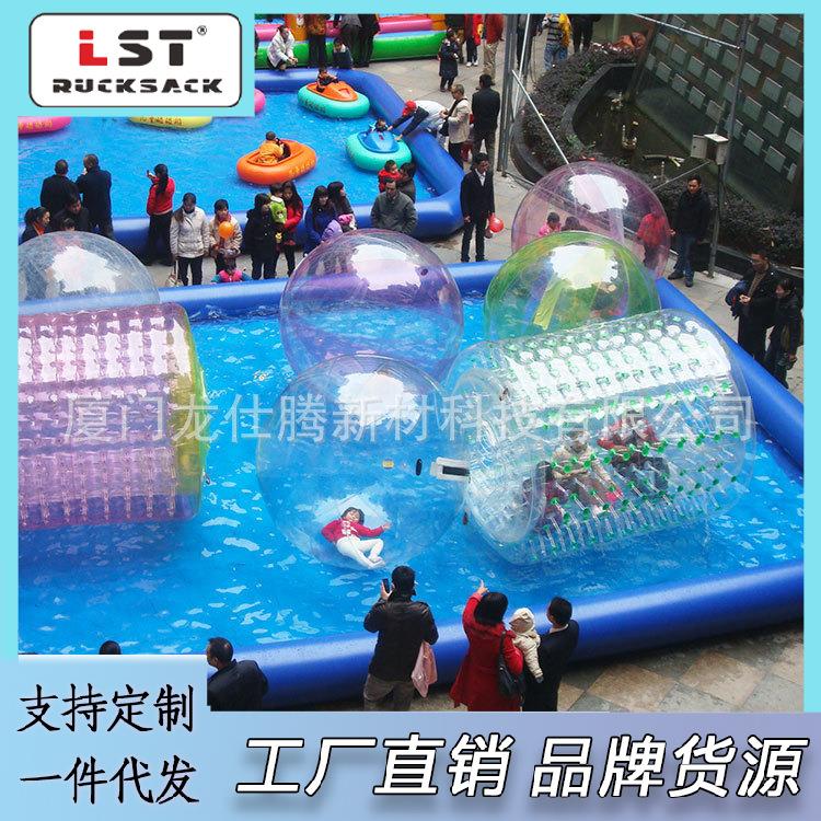 福建直供供应水上乐园成人充气水池充气水池大型福建充气水池