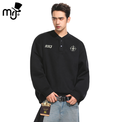 周杰伦原创品牌MRJ潮牌痞帅卫衣