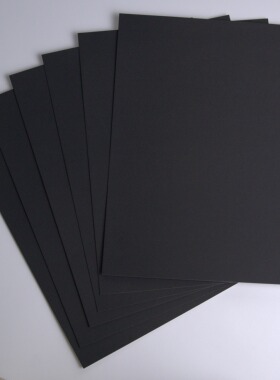 1.4mm厚唯尚卡纸相框黑色77x107cm无酸卡纸相框内衬纸耐用可定制