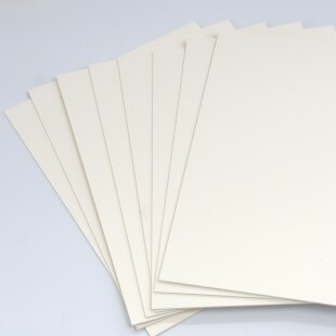 2.0mm厚唯尚卡纸77x107cm米白色不开孔大卡纸相框无酸耐用可定制