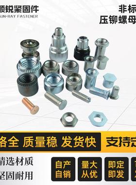 FBDZ 非标定 制做各类压铆件/压铆螺母螺柱螺钉螺帽螺纹防滑