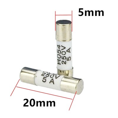 5x20 R054 RO54 陶瓷保险丝管 保险丝 250V 熔断器 保险芯 5*20mm