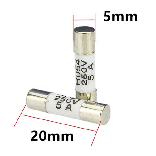 5x20 R054 RO54 陶瓷保险丝管 保险丝 250V 熔断器 保险芯 5*20mm