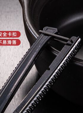 韩式石锅拌饭专用夹子防滑防烫黄焖鸡砂锅夹煲仔钳商用盘夹锅夹