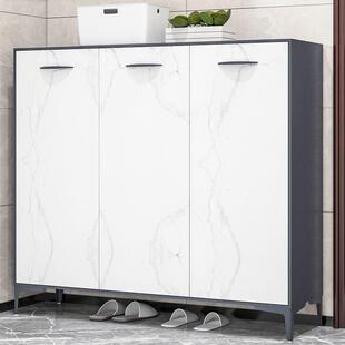 带锁鞋柜门口家用门外走廊密码锁储物柜户外过道钢制室外防盗柜子