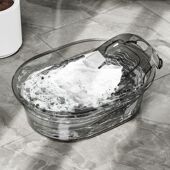 洗衣盆塑料盆子带搓衣板一体加厚特大号泡脚加深洗澡盆