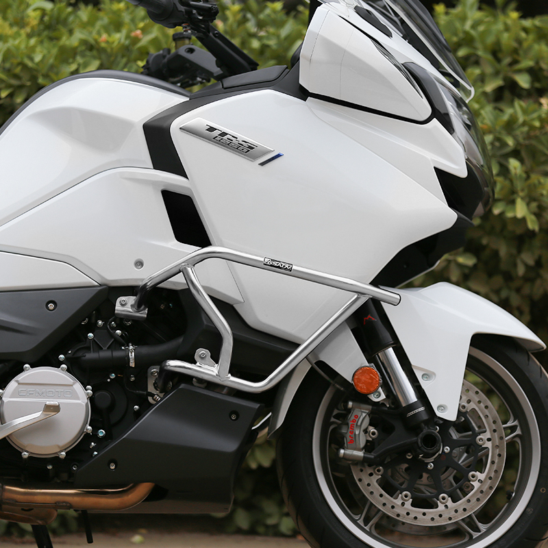 GSADV适用于春风国宾1250TRG不锈钢护杠保险杠防摔竞技杠改装配件