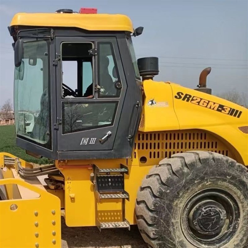 山推SR26M-3压路机玻璃前档风左右前侧门上活动门下后侧钢化玻璃