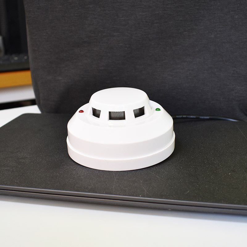 烟雾温湿度传感器报警器工业级烟雾探测R5烟感变送器电流电压