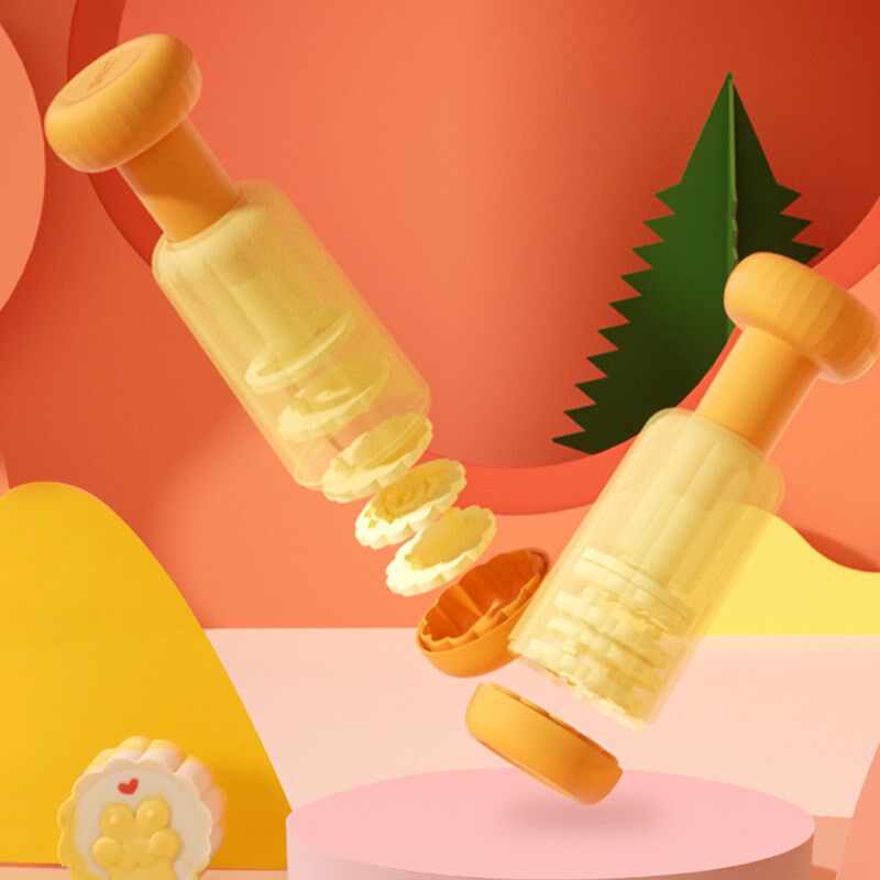 模具手压式烘焙绿豆糕点点心压印具小号做冰皮广式