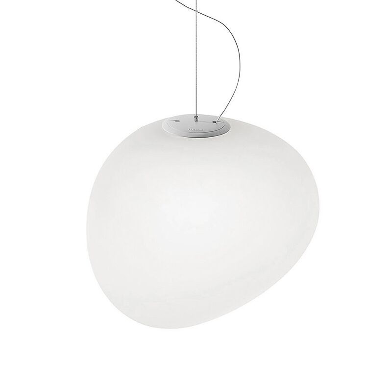 丹麦创意鹅卵石吊灯loft挑空客厅复式旋转楼梯卧室餐厅吧台鹅蛋灯