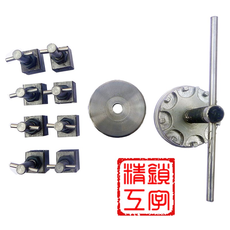 锁字精工仿生皮 越胡 二胡 京二胡蒙皮专用工具夹皮器+拉皮器装