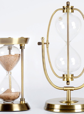 以自己装沙的自制装沙漏瓶计时器 创意沙子样品玻璃容器di定制