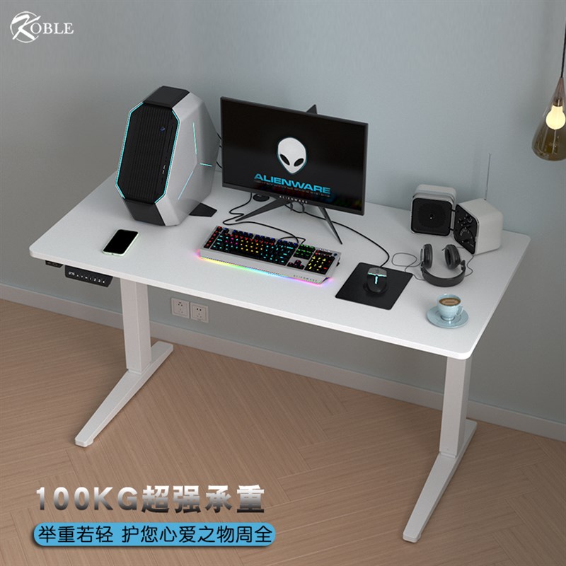 Koble电动升降桌 电机可调节办公桌家用电脑桌学生写字智能书桌