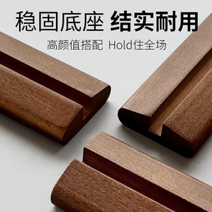 台卡菜单展示牌广告牌摆摊用咖啡奶茶店吧台价目表立牌价格牌木质