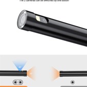 带显示屏超万摄像头内窥镜汽车汽修工业管道探头摄像头