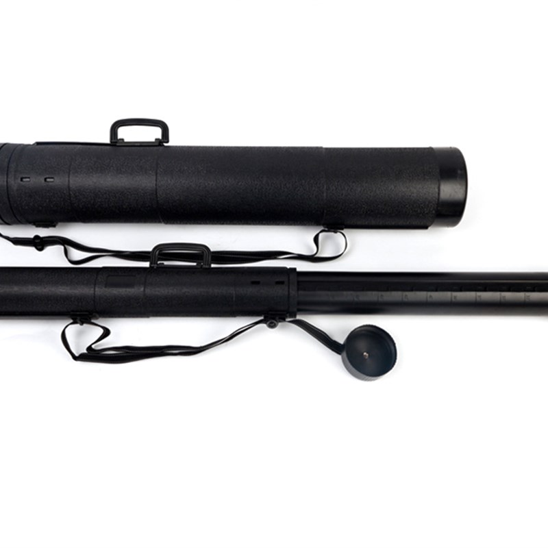 塑料画筒手提式皮纹 画筒 伸缩 图纸筒装画筒皮纹画筒加厚直径9CM