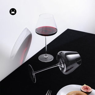 家用水晶玻璃高脚杯轻奢高档大号创意葡萄酒杯 尤本家居红酒杯套装