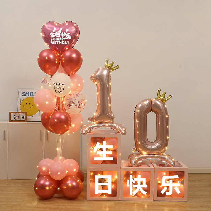 18周岁生日宴装饰场景布置