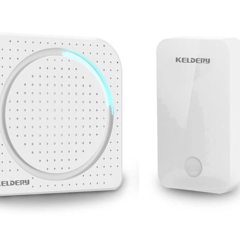 无线门铃家用超远距离免插电智能电子自发电叮咚门铃呼叫入门铃铛