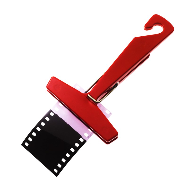 胶卷底片夹吊挂夹兼容135和120菲林挂夹120胶片晾干一对吊挂暗房