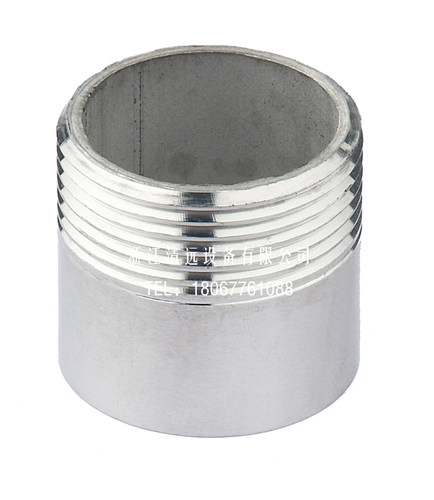 201/304不锈钢管子丝单头丝圆管接头DN20DN15外丝4分25焊丝头316L