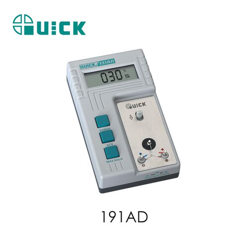 QUICK快克191AD温度测试仪数值显示焊台烙铁头温度焊咀温度校准仪