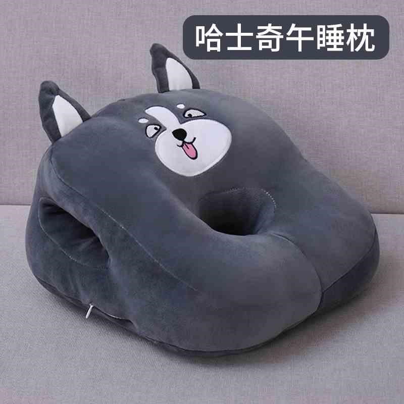 午睡枕趴睡枕学生午休抱枕靠枕睡觉趴趴枕午睡神器枕头毛绒办公室