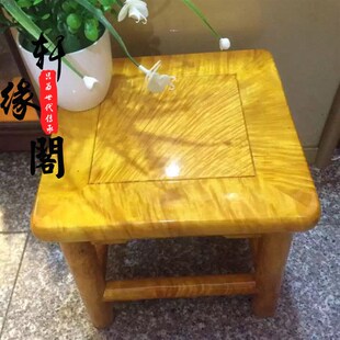 木雕官帽靠背椅子儿童凳 红木家具板凳 金丝楠木凳子富贵凳 方凳