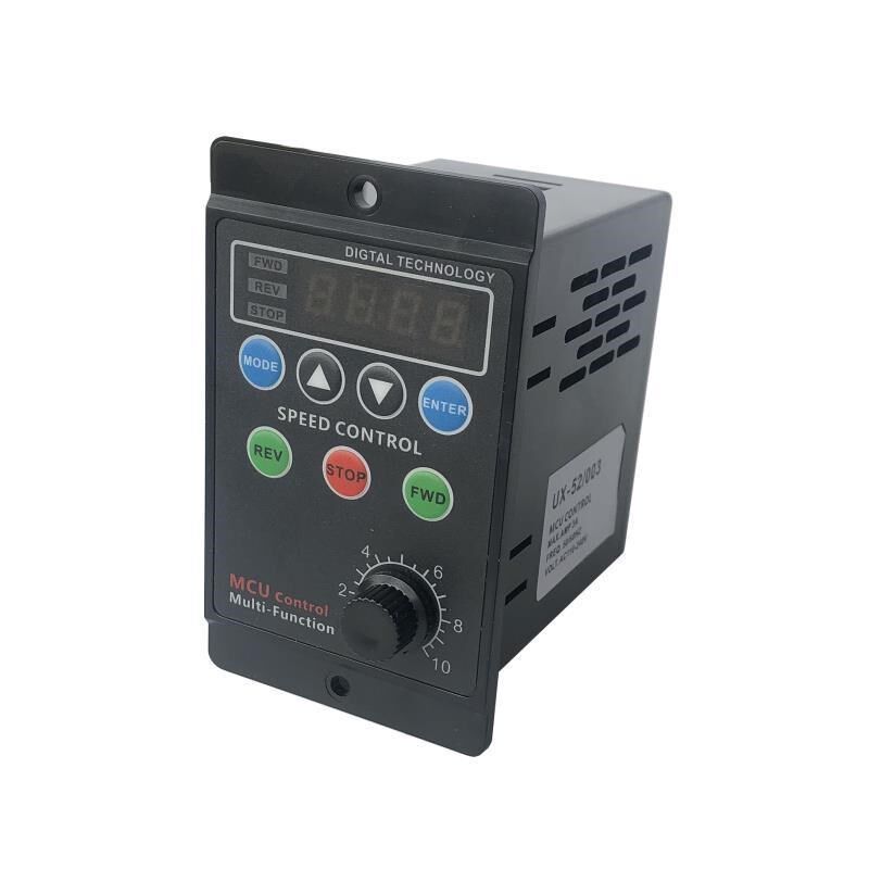 供应ux-52智能数显调速器单相交流电机调速器软启动6w-250w