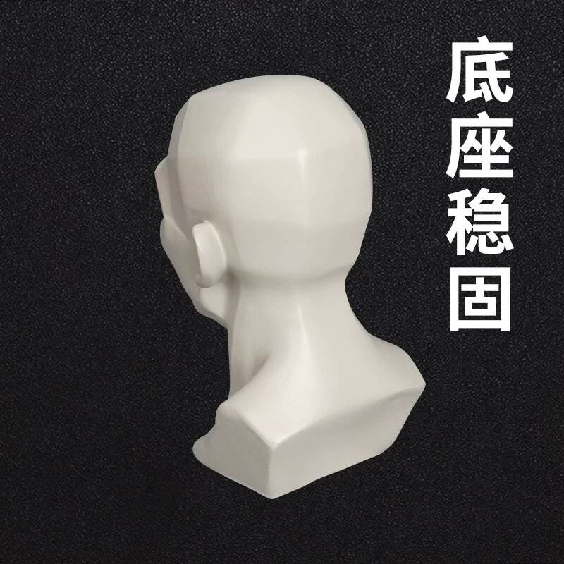 头头是道美术教具头像静物人物雕像树脂小型雕塑摆件米隆素描模型