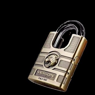 威臣锁具挂锁古铜挂锁防水防锈锁头柜子宿舍门防盗锁免钥匙上锁