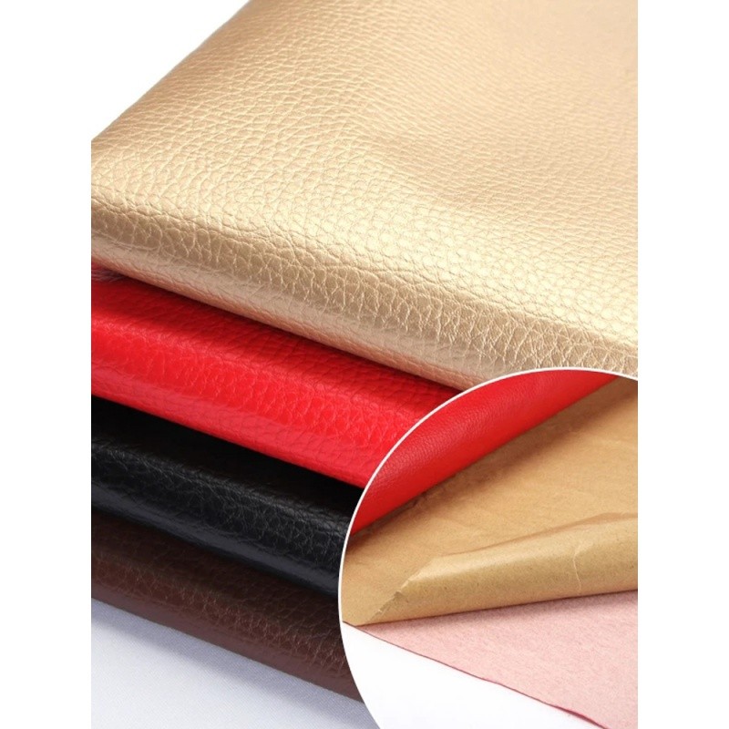 大海边沙发皮革面料自粘补丁背胶修补贴布料汽车内饰皮料软包补沙