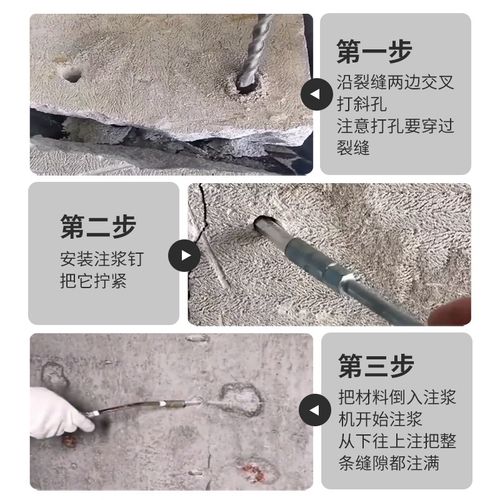 微晶聚脲注浆液混凝土隧道裂缝伸缩缝灌浆材料外墙屋顶堵漏止水剂