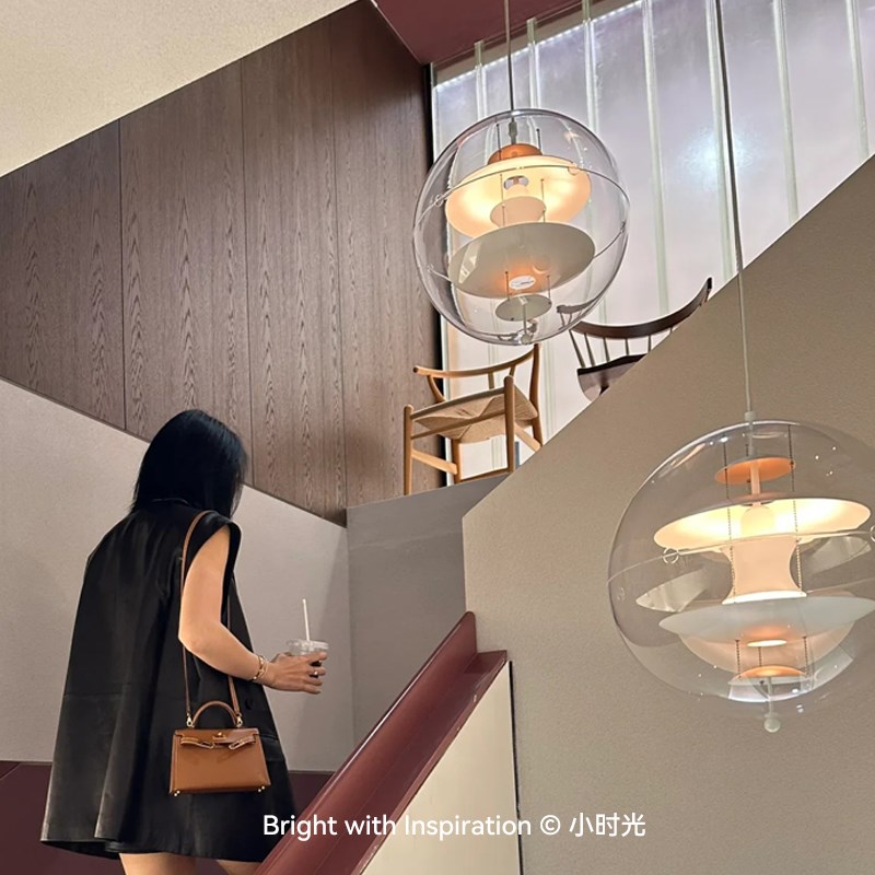 丹麦globe星球吊灯创意个性设计师款软装餐厅灯氛围感卧室吊灯