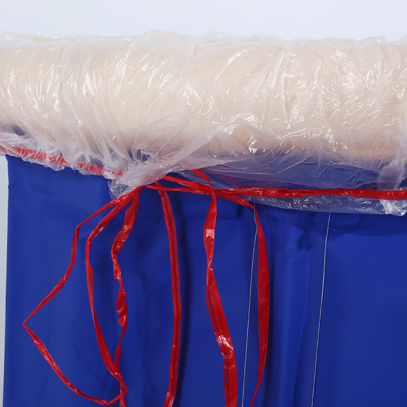 20个加厚一次性泡浴袋圆形浴桶泡澡袋专用折叠圆桶塑料洗澡袋子