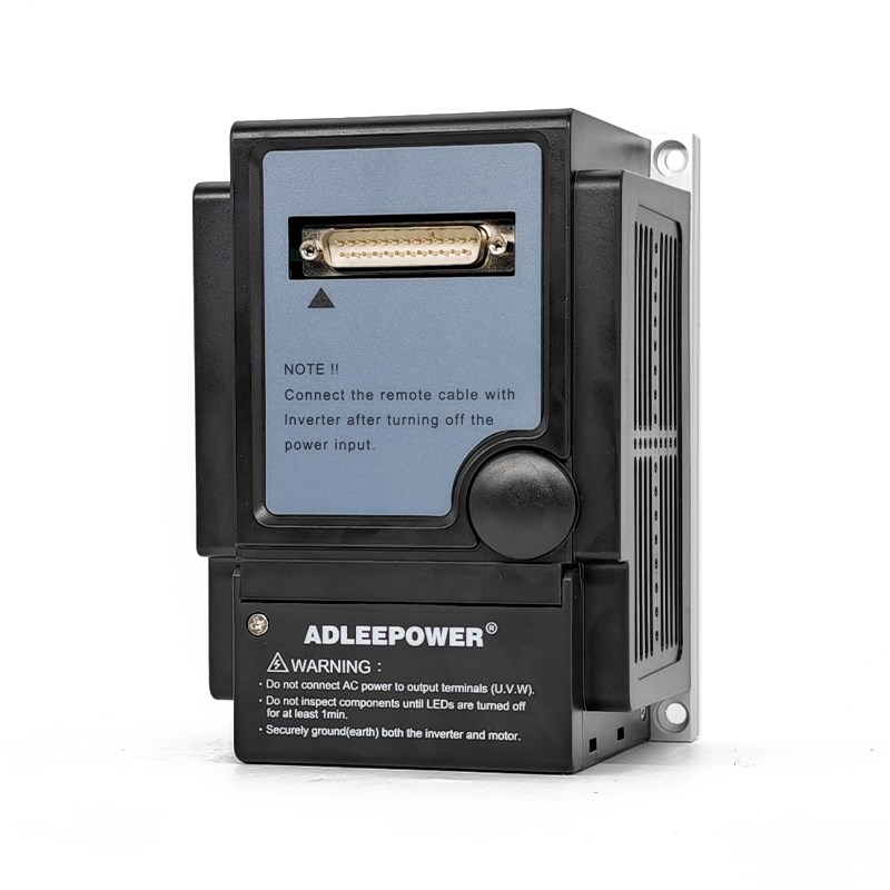 ADLEEPOWER爱德利变频器220VAC AS2-107R 1HP 0.75KW变频调速器
