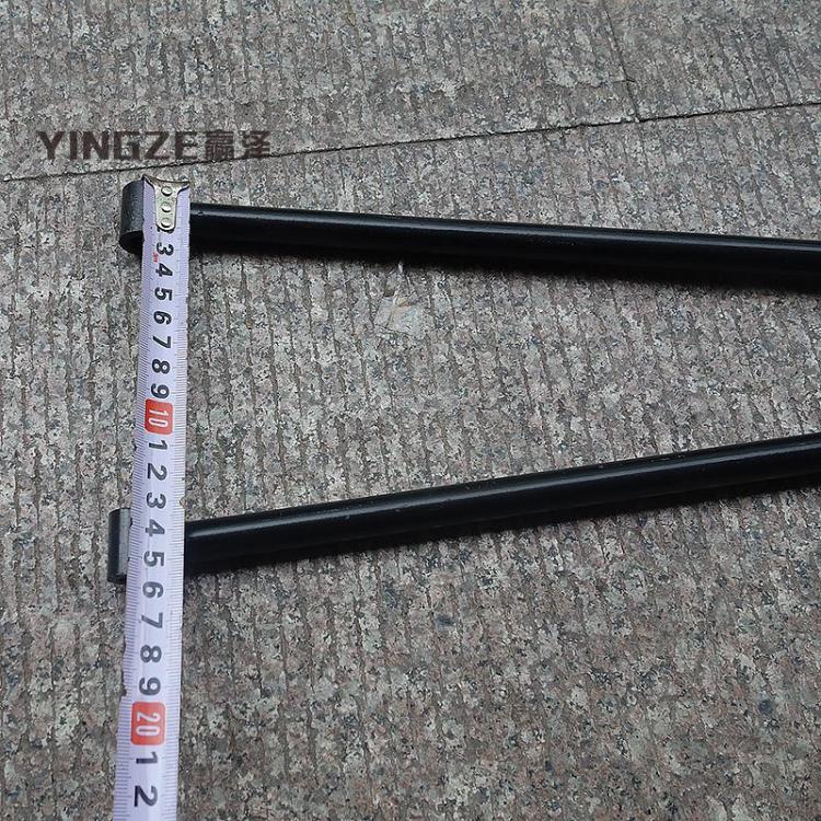 自制18CC四轮卡丁车方向撑杆改装车架转向方向柱支架 支撑架