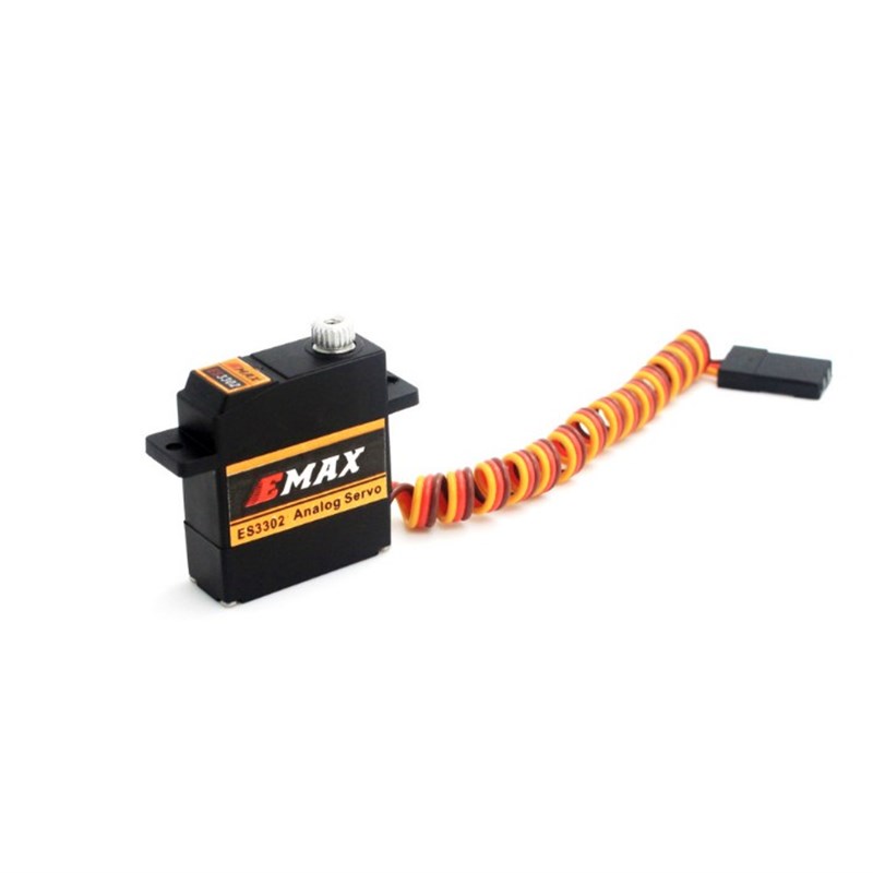 银燕EMAX ES3301/ES3302/3351/3352/扁平翼滑翔机9克金属模拟舵机
