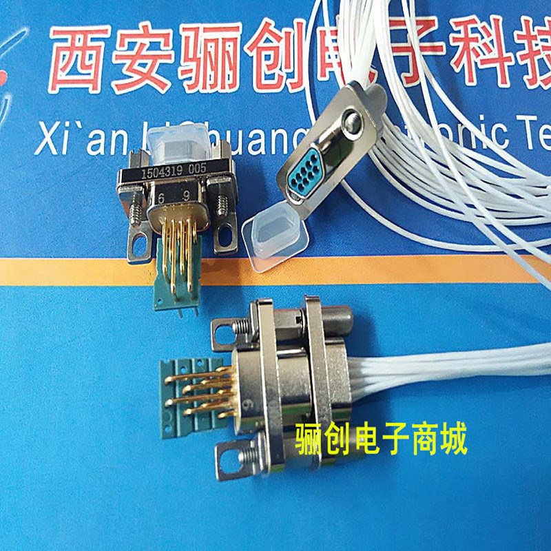 J0J-9ZKWP2 J0J连接器9芯插座弯针排 板后安装接插件 咨询信息