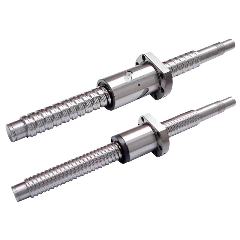 高精密滚珠丝杆型号齐全螺母丝杠装滚珠螺母副研磨冷轧来图定制