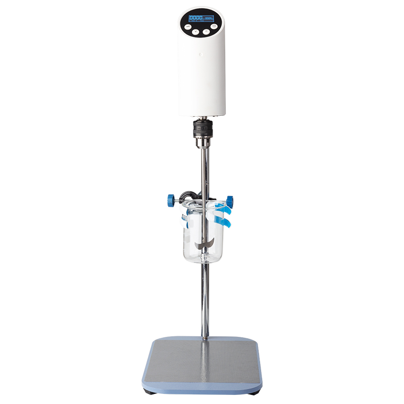 置顶式电动搅拌器实验室强力搅拌机调速定时反转大功率试验机