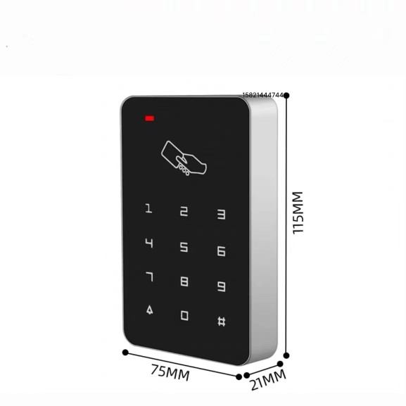 自动门触摸门禁一体机IDIC感应刷卡密码门禁机触摸门禁键盘刷卡器