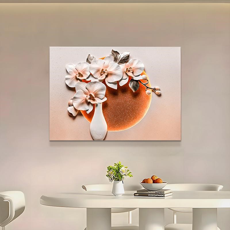 d立体现代20新款电表箱装饰画高级感配电箱遮挡挂画浮雕画