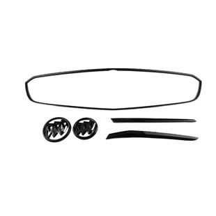 别新君威中网框装饰车标飞翼改装外饰外观件改装黑横条