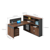 职员办公桌椅现代财务桌工位桌办公室办公桌员工位