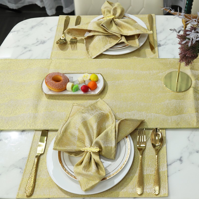 餐垫布艺防烫隔热餐桌垫加厚餐桌垫子餐盘垫碗垫酒店餐厅西餐桌垫
