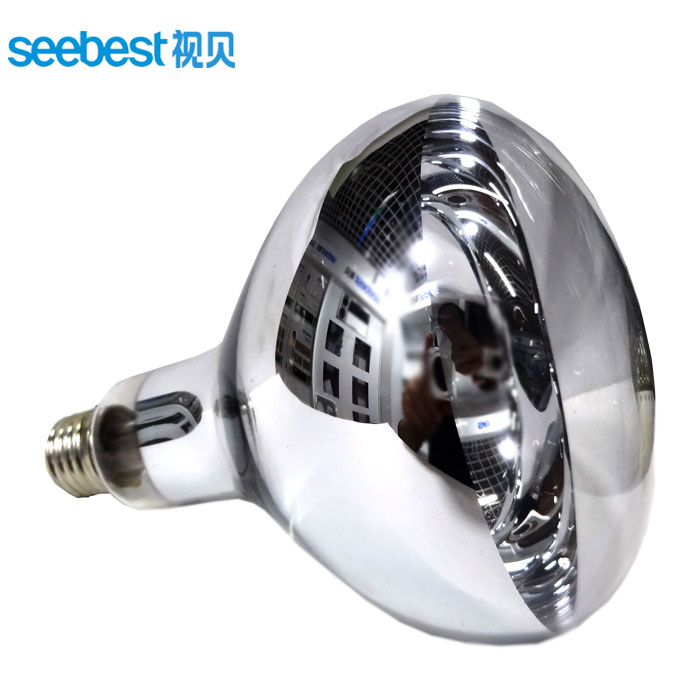 视贝红外线浴霸浴室取暖灯泡防水暖光泡275W螺旋灯e27 15183灯泡